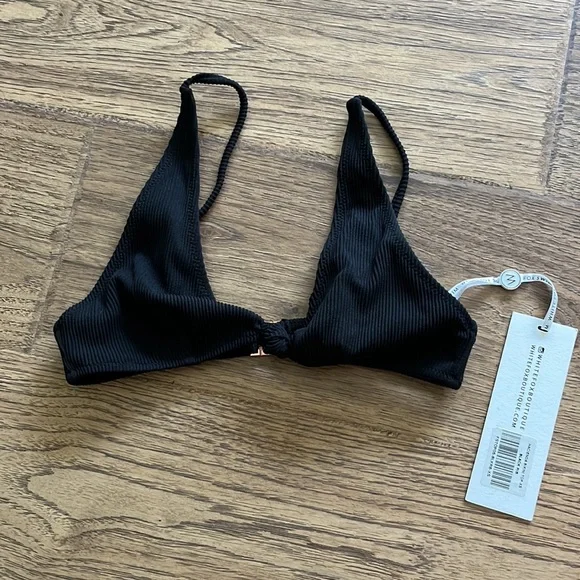 NWT White Fox Hacienda Bikini Top - Picture 2 of 4